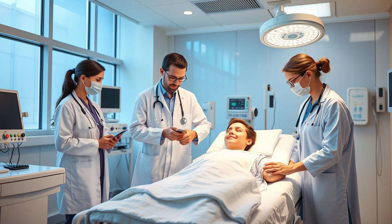 Integração de terapias holísticas em ambiente hospitalar moderno