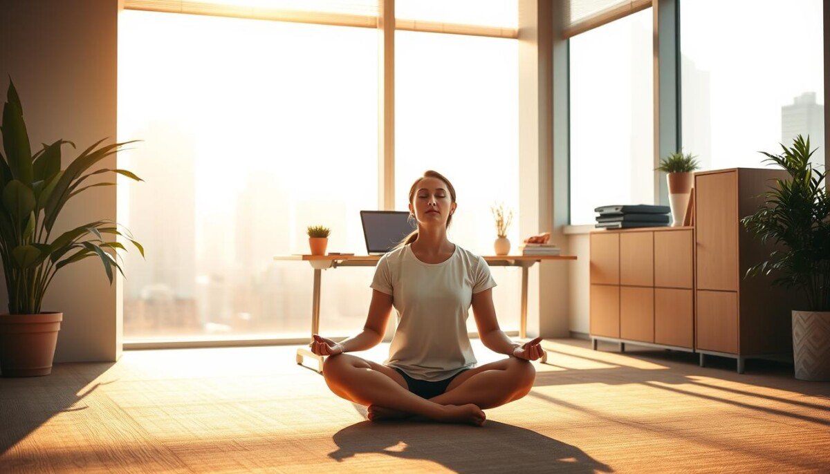meditação no trabalho