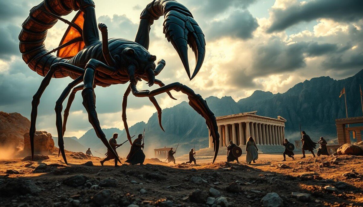 mitologia grega escorpião