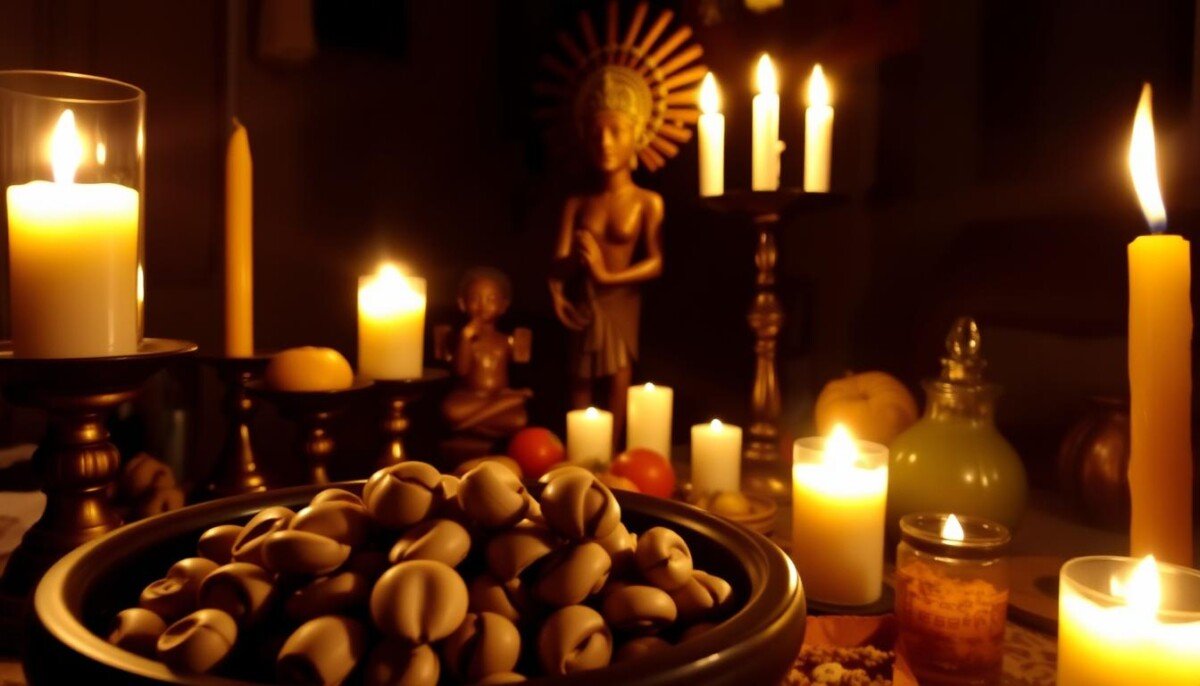 objetos sagrados na Santeria