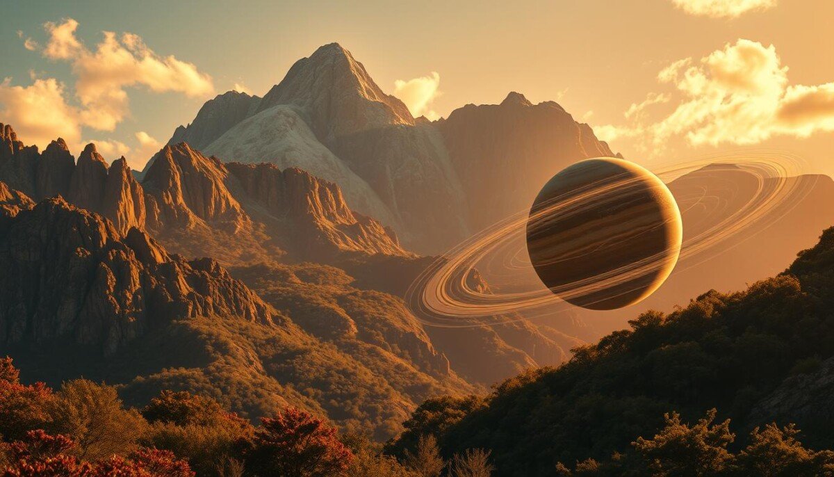 Influência Elemento Terra nos Planetas