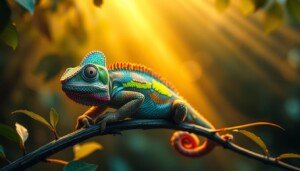 Camaleão significado espiritual