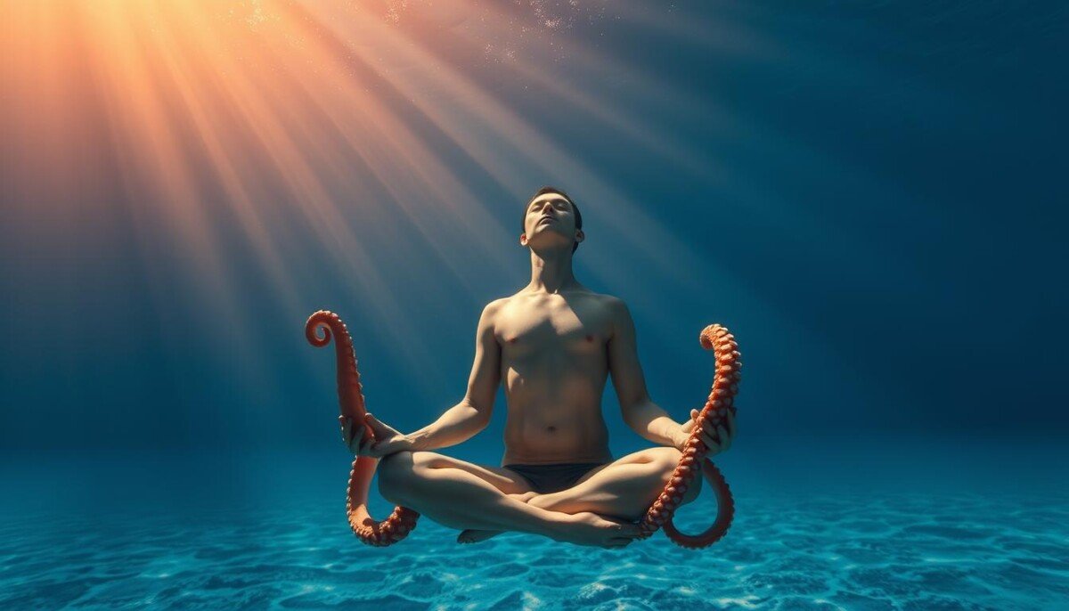 conexão espiritual com o polvo