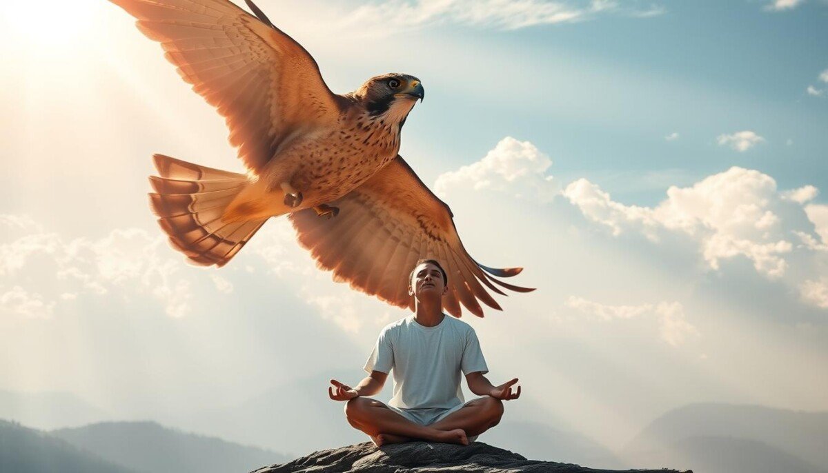 falcão e liderança espiritual