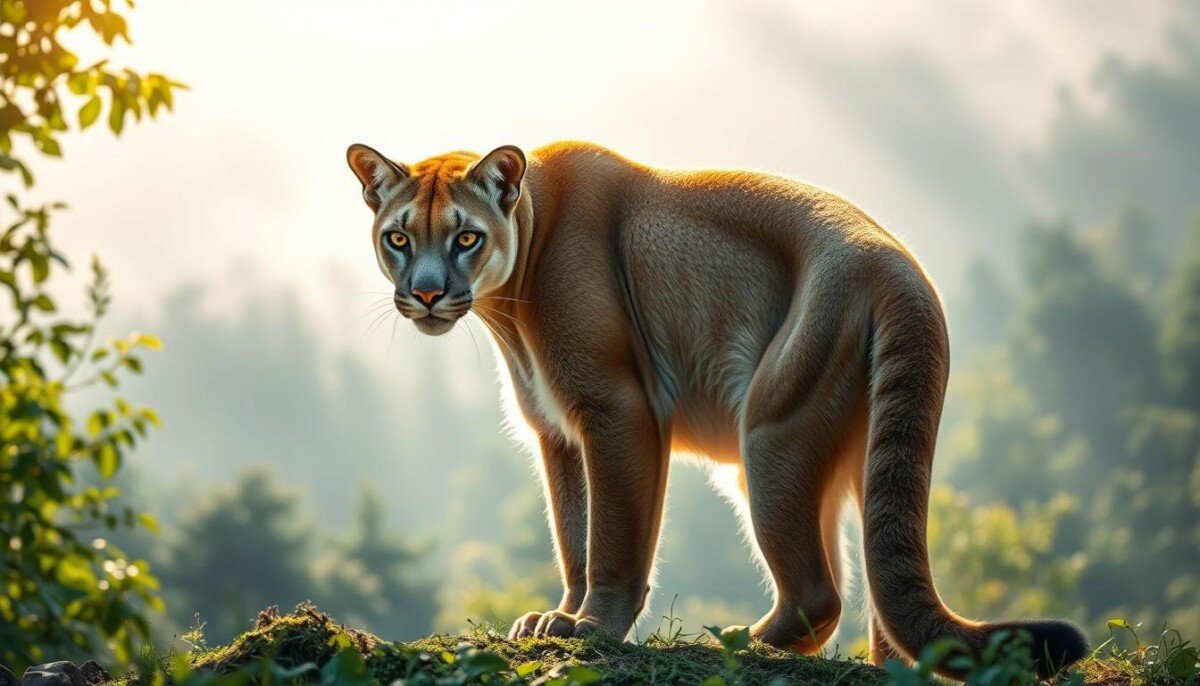 mensagem espiritual do puma