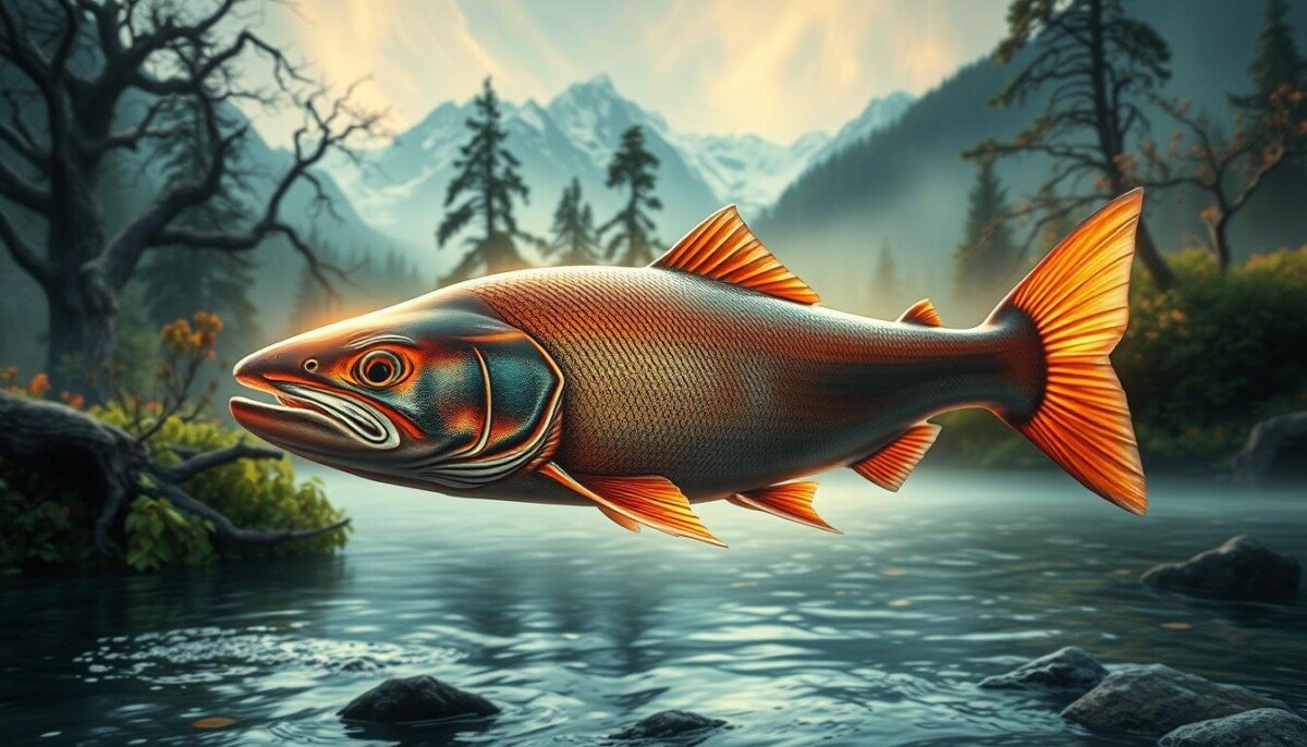 salmão xamânico