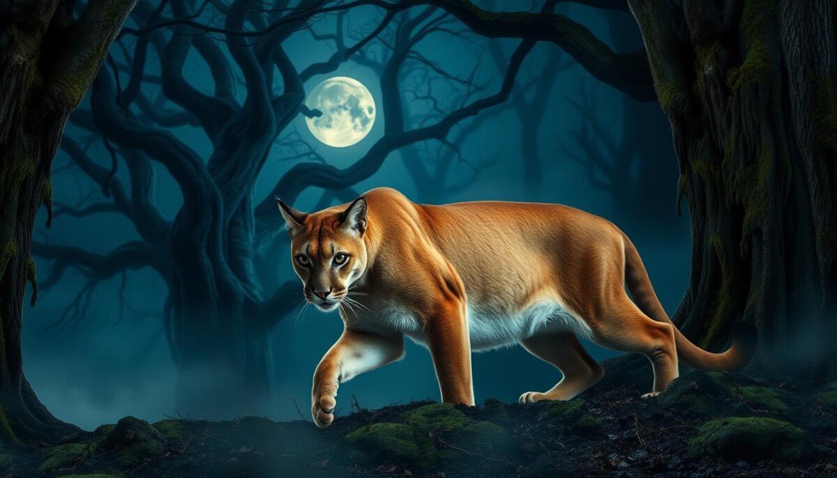 significado místico do puma