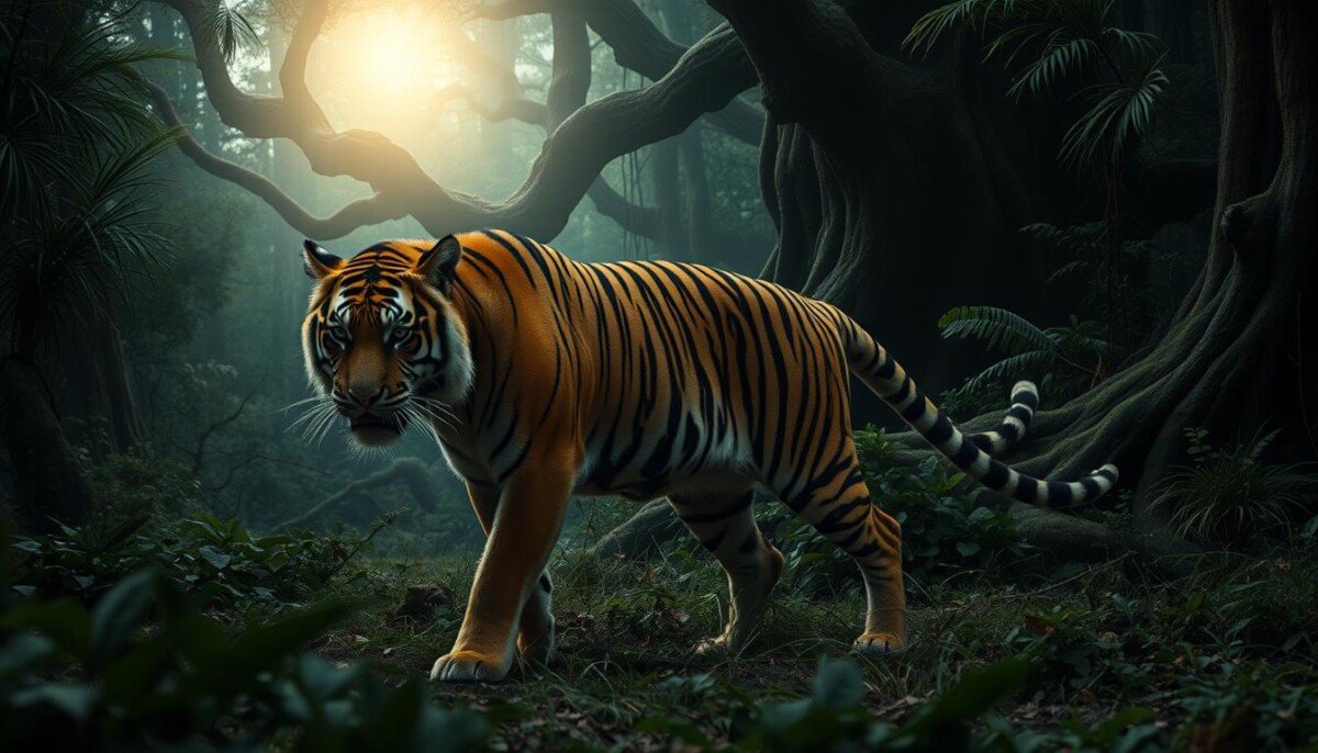 tigre e intuição tigre e intuição