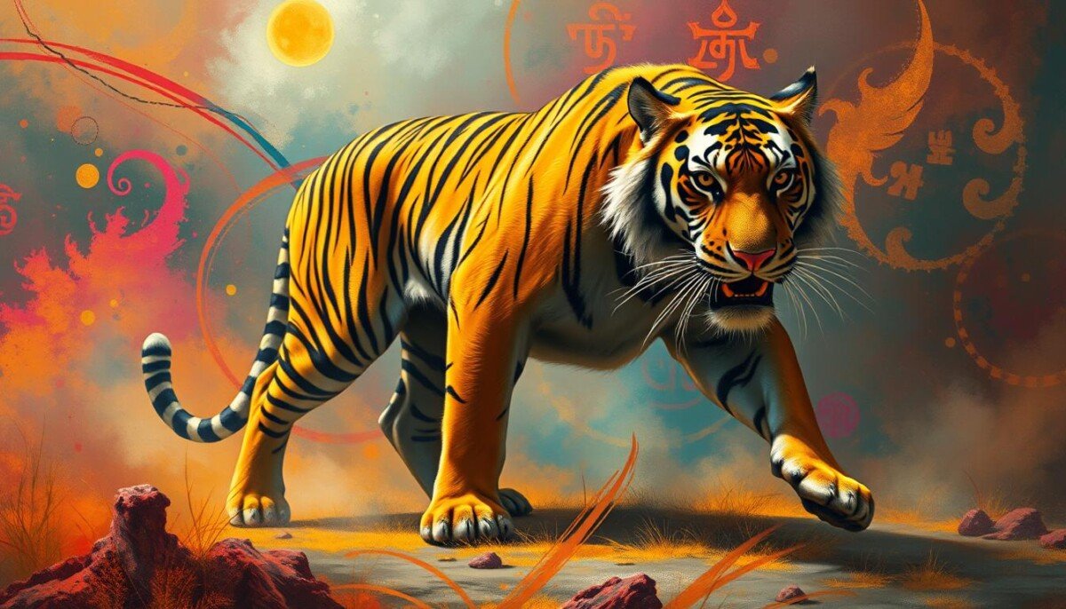 tigre na arte tigre na arte