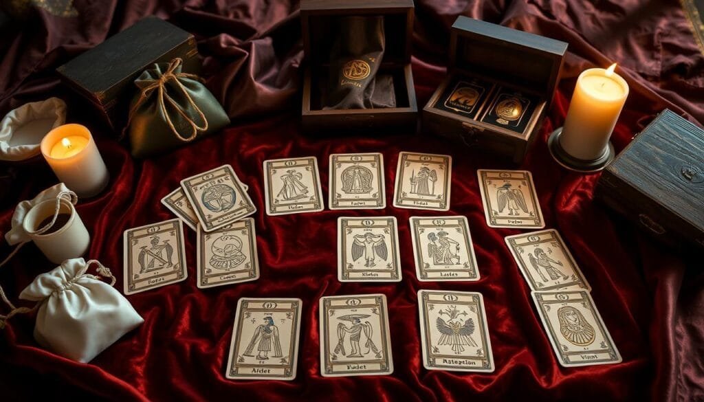 Preservação de cartas de tarô egípcio Preservação de cartas de tarô egípcio