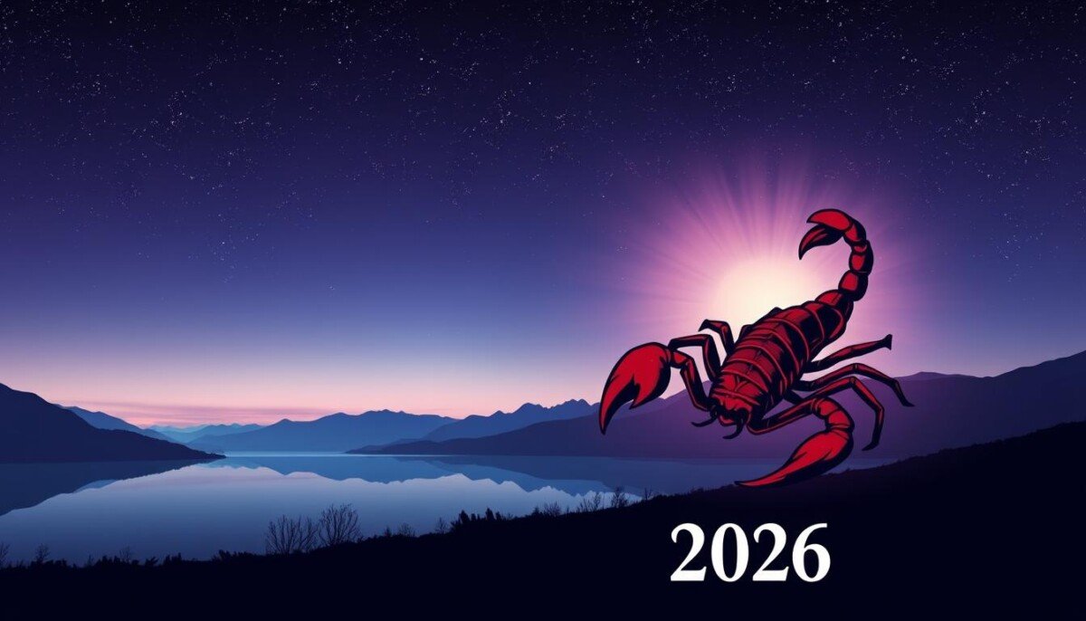 resumo horóscopo anual 2026 signo de Escorpião